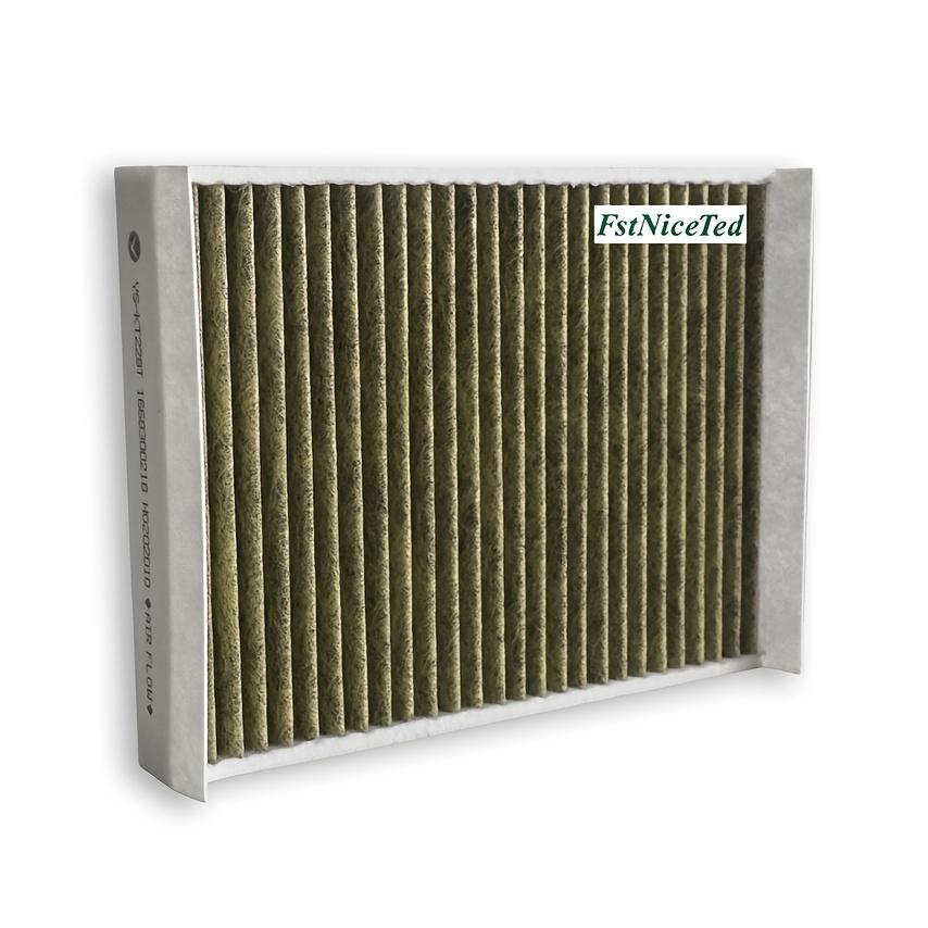 Желтый нетканый фильтр переменного тока с активированным углем для Mercedes-Benz C, M, GL класса, внешний OE 1668300218/018