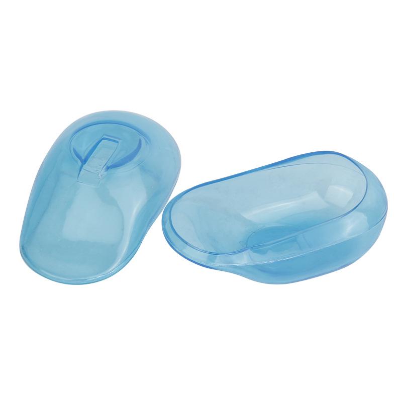 2 шт. силиконовые наушники для окрашивания волос, водонепроницаемые наушники для душа, защитные наушники, аксессуары для салонного укладки