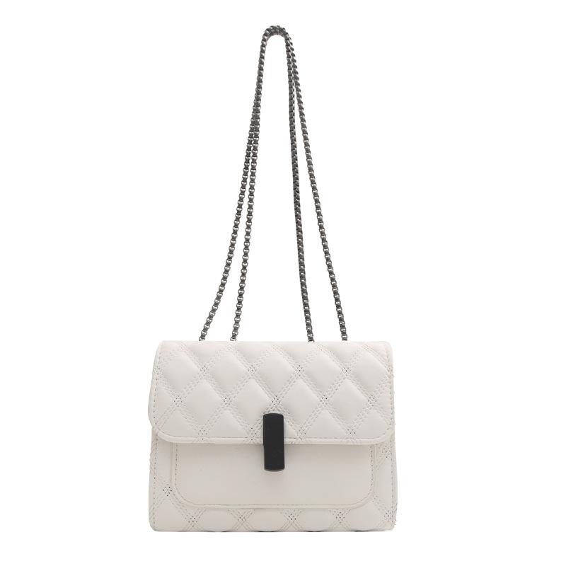 Сумка Модная женская сумка с вышивкой нитками Повседневная сумка через плечо Сумка через плечо с цепочкой в стиле ретро