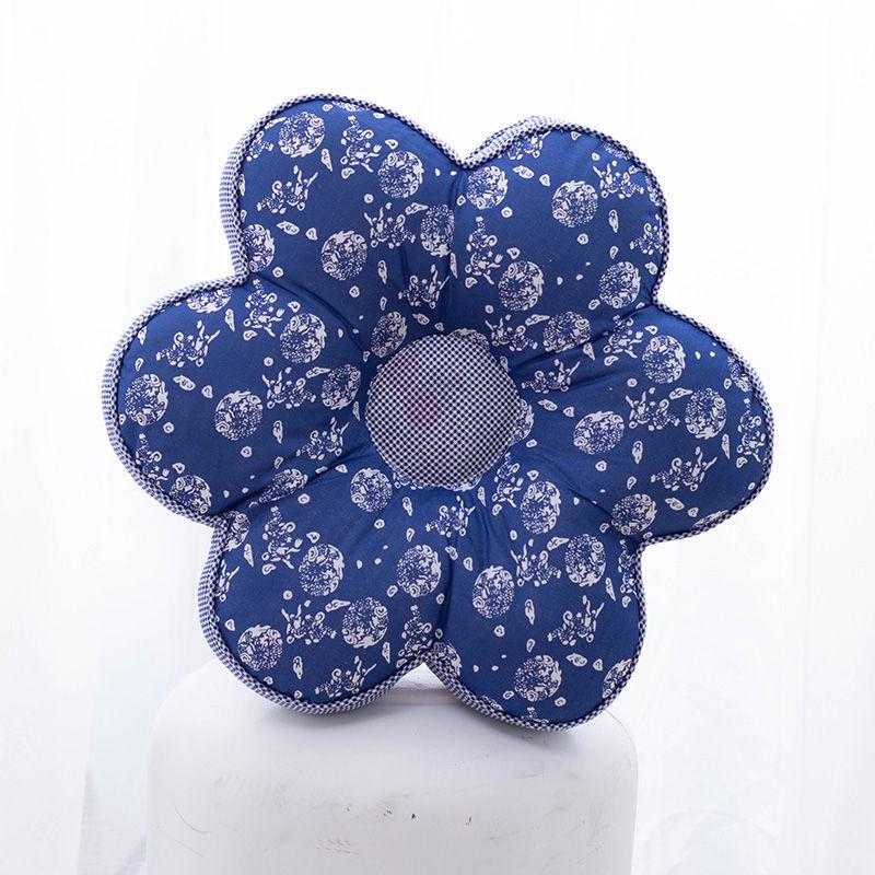 Корейская подушка с цветком сливы: Подушка для сна из 100% хлопка для офиса и спальни