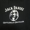 Винтажная черная футболка 80-х Jack Daniel Gentleman Distiller Унисекс