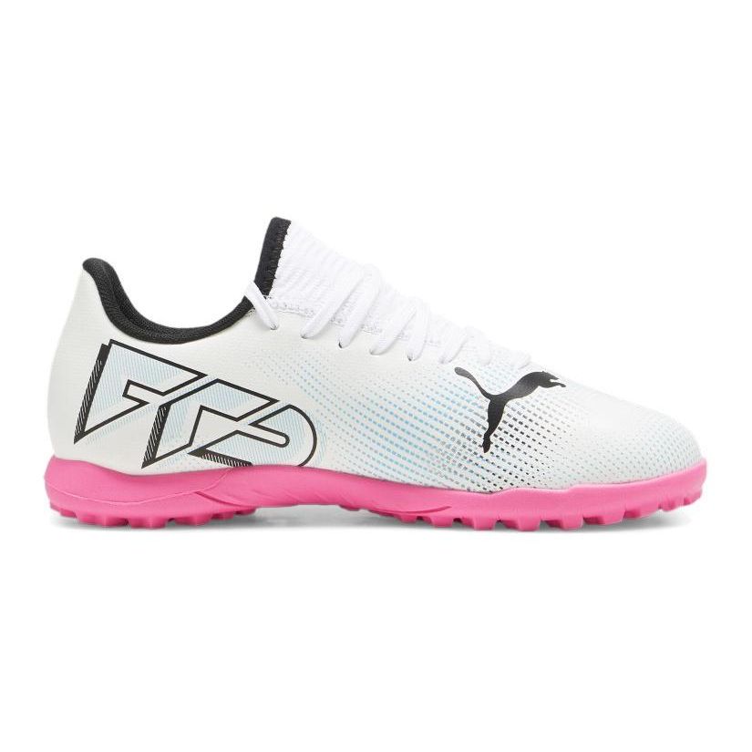 Puma Future Play 7 TF Big Kid Phenomenal Pack Kids Sneakers White Black Poison-Pink 107737-01