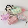 PU Leather Bow Stationery Bag Desktop Storage Bow Pencil Pouch Korean Style Pencil Case  School