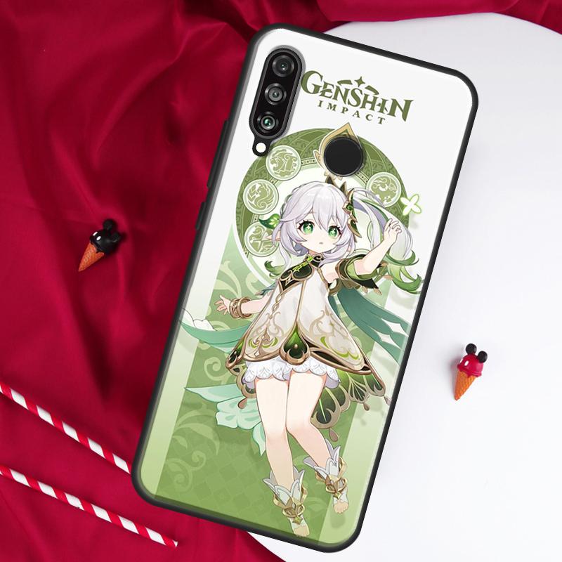Кейс для Huawei Nova 10 SE 9 5T 12s 12i 11i Y91 Y90 Y60 Y70 Y72 Y61 P20 P30 P40 Lite P60 Pro с Нахидой из Genshin Impact