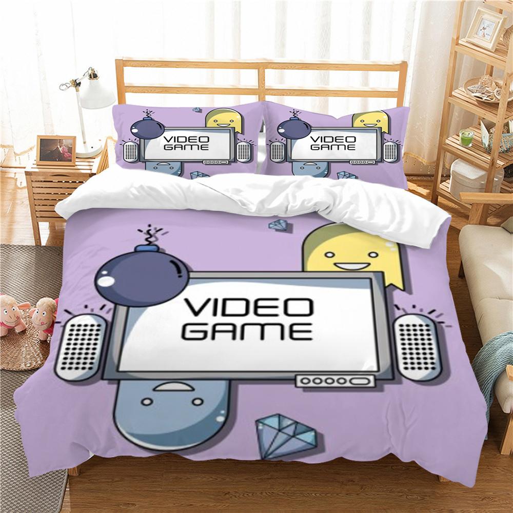 3D Cool Gamepad Bed Set Quilt Covers Comfortable Duvet Cover Home Bedroom Decor Hot Sale Bedding Cover Set