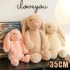 Пасхальные мягкие плюшевые игрушки для детей Милая серо-розовая кукла-кролик Спящий друг-кролик Мягкая игрушка-зверь Мягкие игрушки-кролики
