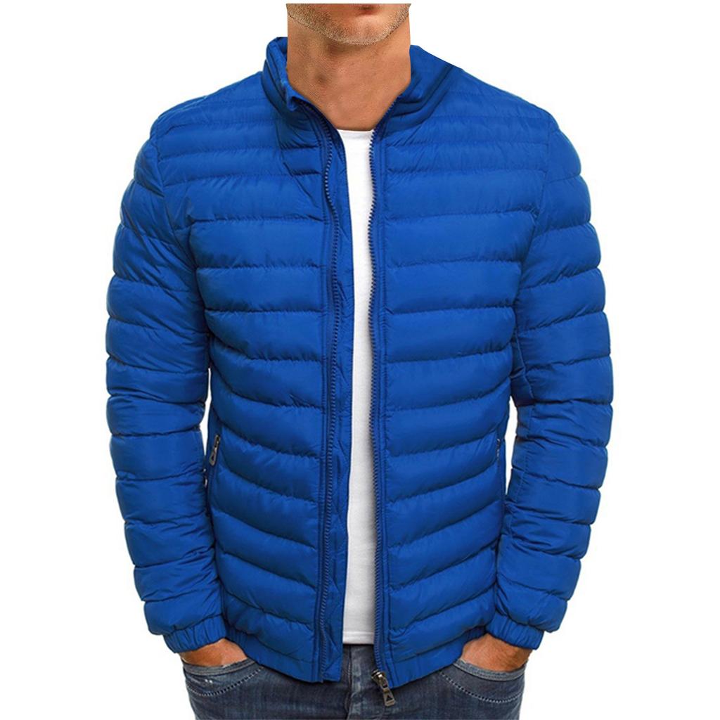 Men Winter Coat Warm Slim Fit Thick Coat Casual Jacket Outerwear Top Blouse