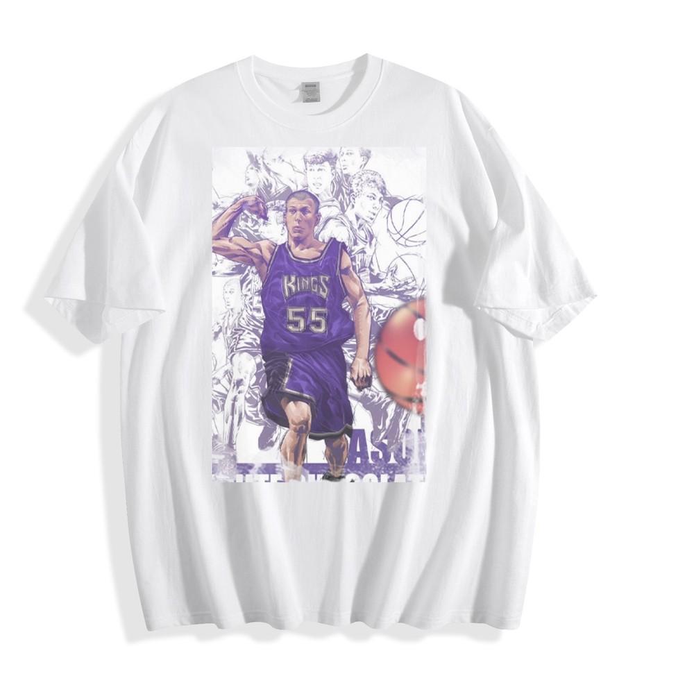 Футболка Jason Williams Kings - Классический дизайн плеймейкера НБА Унисекс