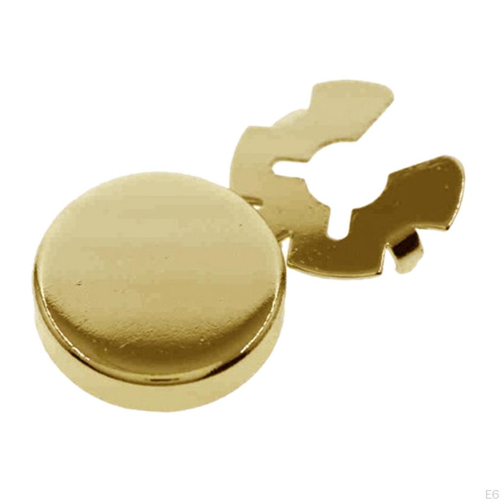 2 Men Cufflinks Round for Dress Shirts Wedding Formal Novelty Gifts