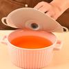 Anti Splatter Microwave Splash Lid Dust-proof Pot Cover Practical Bowl Lid  Food Preservation
