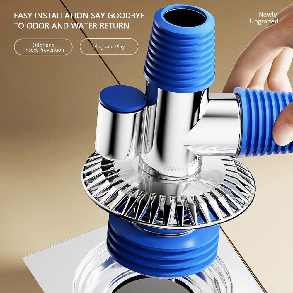 Multi Functional Floor Drain Connector Anti-odor Hose Adapter Washroom Accessories