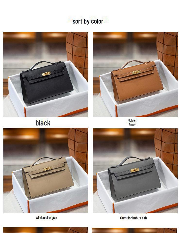 Женская мини-сумка Kelly из натуральной кожи 2023 г.: Модная сумка через плечо с модным узором «пальмы»