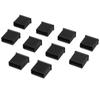10Pcs Plastic Usb Male Anti-Dust Plug Stopper Cap Cover Protector Lids