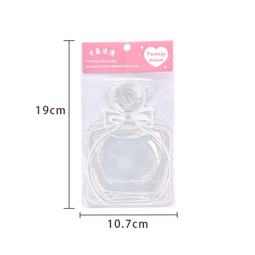 20 шт. Сделай сам ПЭТ-наклейки Прозрачные Зажимы для страниц с цветами Закладка из прессованных цветов Любителям чтения