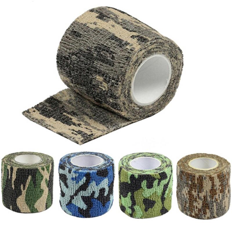 Outdoor Camouflage Self-adhesive Telescopic Non-woven Tape Accessories
