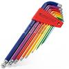 212LH-10RBCN Ball Head Long Rainbow Wrench Set