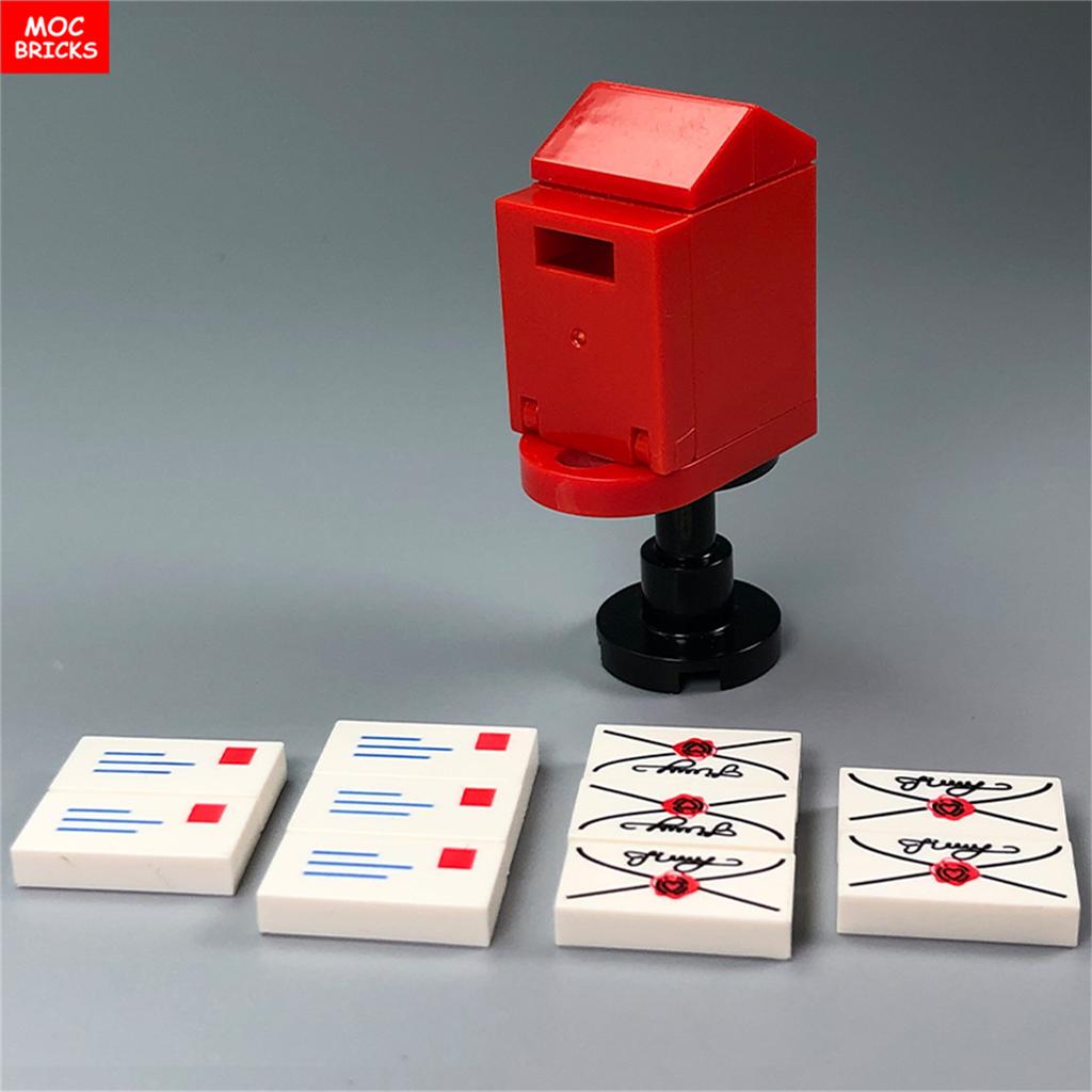 Нетоксичные кубики Moc Город Ужасов Золотой Серебряный Пистолет для Денег Монеты Мешок с Долларами Портфель Фигурка 4 см Аксессуары Полиции Строительный Блок Детские Игрушки