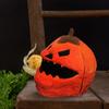 Украшение на Хэллоуин Тыквенный капюшон, Веселое украшение на Хэллоуин, Мотоциклетный капюшон, Праздничная атмосфера, Подарок для мужчин и женщин