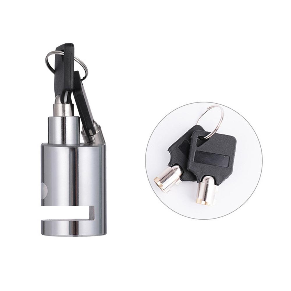 Bicycle Safety Anti-Theft Lock, Motorcycle Road Bicycle Electric Bicycle Wheel Lock with Double Keys Anti-Theft Waterproof Wheel Lock