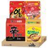 Blue Zone Nongshim Ottogi Bag Ramen Set (Шин Рамен 5 шт. + Кунжутный Рамен 4 шт. + Джин Рамен Острый 5 шт. + Острый 5 шт.) набор