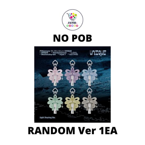 Выберите брелок POB Light Keyring Версия P1Harmony 9-й мини-альбом UNIQUE