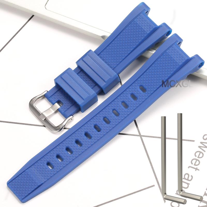 Silicone Rubber Watchband For Casio G-SHOCK GST Series GST-W300 210 400G S130 S110 S330 B100 Watch Band Sports Strap Bracelet