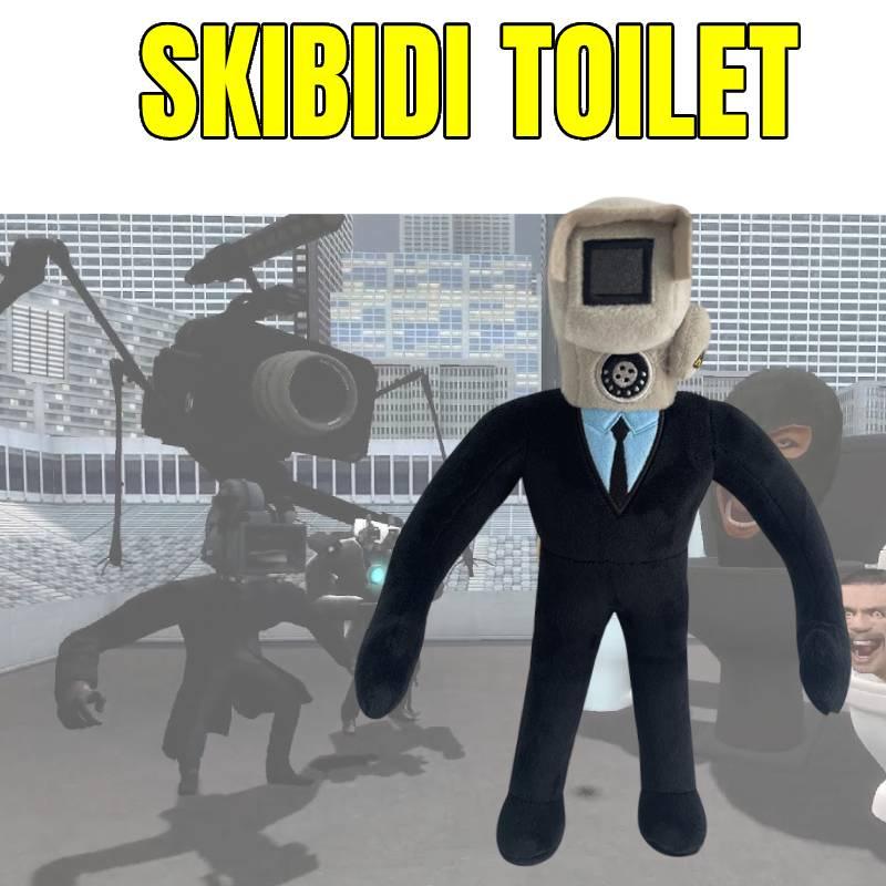 Мягкая и удобная плюшевая игрушка Skibidi Toilet, идеально подходящая для декора и игры