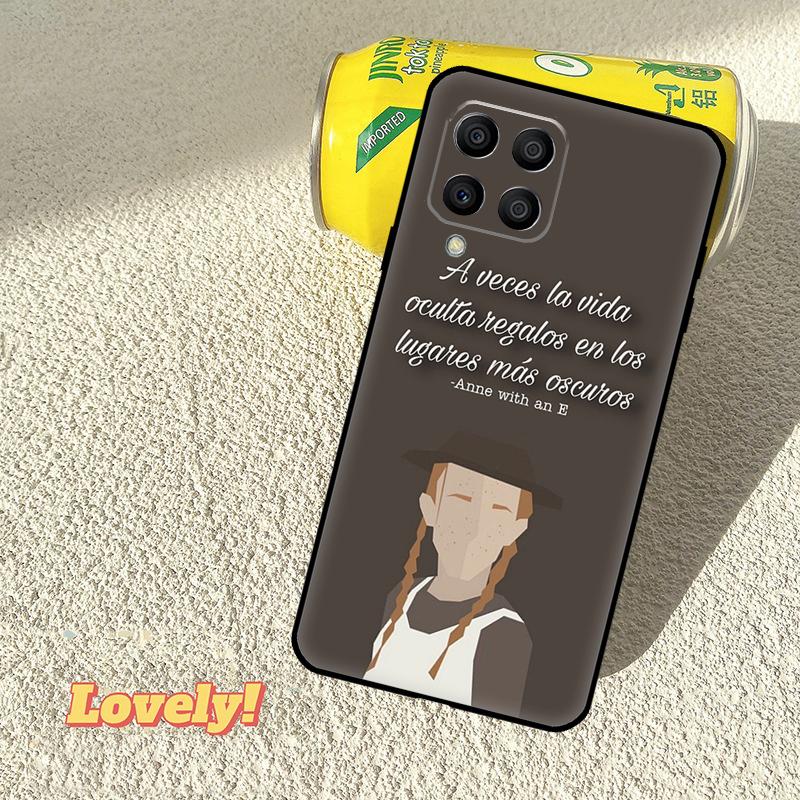 Anne with an E Case For Samsung Galaxy M31 M56 M13 M33 M53 M15 M35 M55 M06 M16 M36 M12 M32 M52 M14 M34 M54