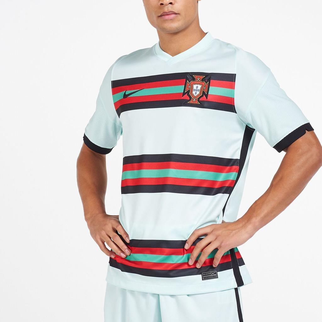 Nike Португалия УЕФА Евро Выездная футболка 'Бирюзовый/Разноцветный' CD0703-336
