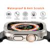 Tempered Glass Film For Apple Watch Ultra 49mm Screen Protector Anti-Scratch Metal Frame For iWatch 49MM Ultra 2 Protector Films