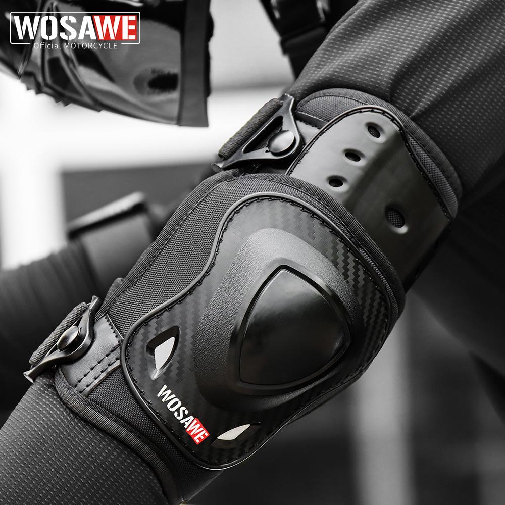 Wosawe Мотоциклетные налокотники для мотокросса, налокотники для гонок, внедорожное защитное снаряжение для локтей для взрослых