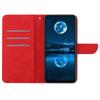 For Xiaomi 15 Pro Case PU Leather Flip Phone Cover Skin Touch Lines Imprint