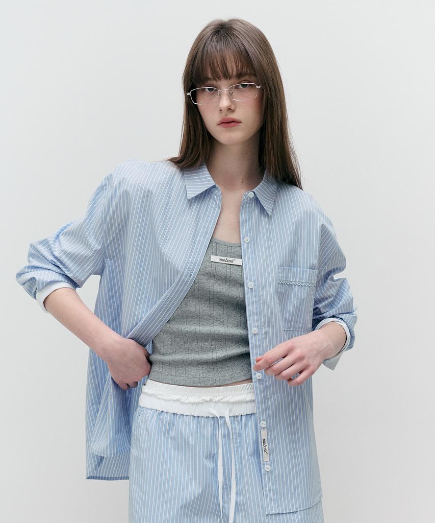 ROLAROLA Nubasic Stripe Shirts Blue