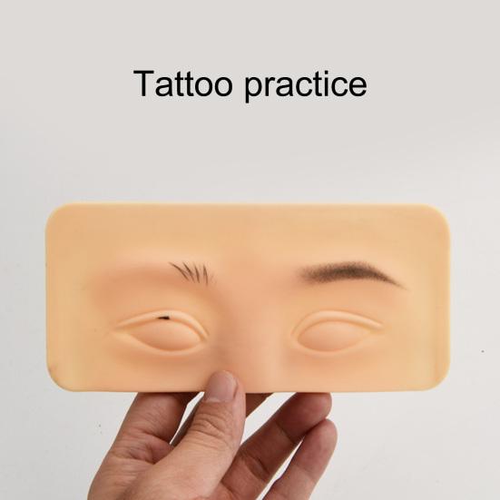 Yousheng Tattoo Training Fake Skin Реалистичная утолщенная хорошая устойчивость не тускнеющая 3D силиконовая кожа для бровей и глаз Учебная кожа для начинающих