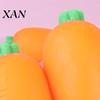 Simulated Carrot Squeeze Toy 1/2/3Pcs Soft Stretchy Stress Relief Portable Reliever Vegetable Sensory Students Office Workers Anti-anxiety Gift