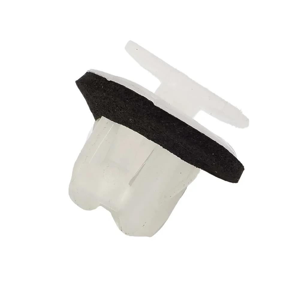 10 шт. набор зажимов для Honda формованные пластиковые боковые пороги отделка белые и черные новые детали практичная замена полезные аксессуары