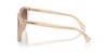 Emporio Armani Women's Shiny Opalin Beige Sunglasses EA4060F, Size 56