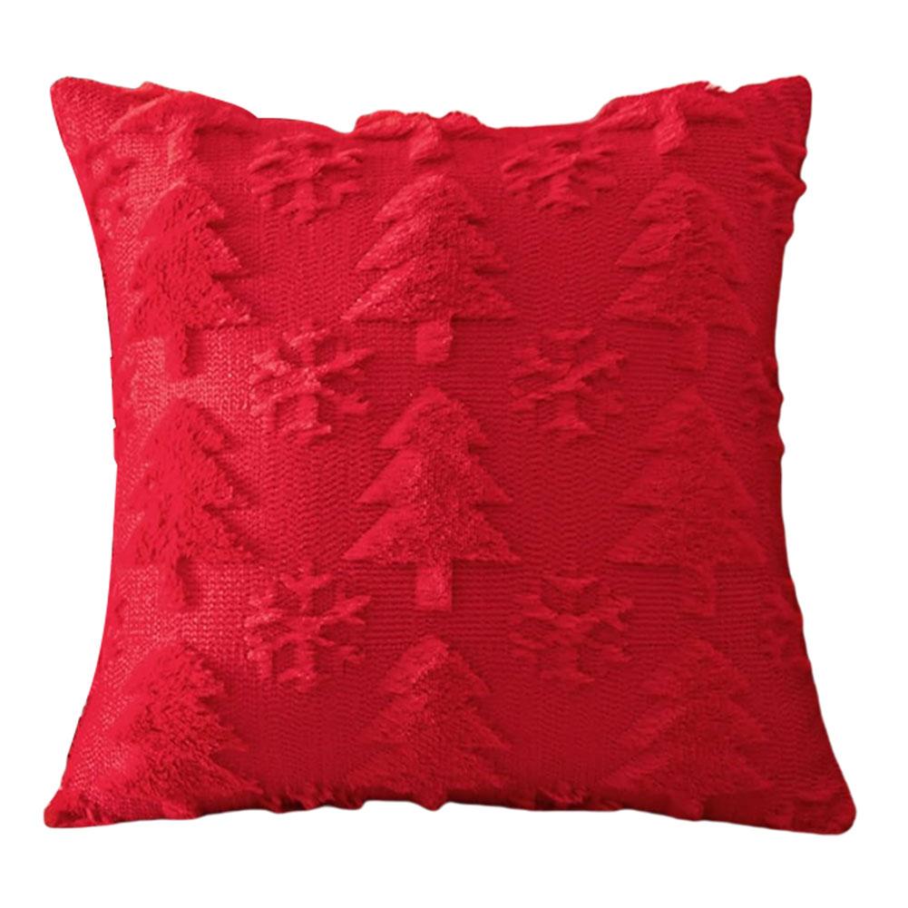 Christmas Pillow Covers Christmas Tree Snowflake Throw Pillow Covers Cushion Cover Winter Holiday Decor for Sofa Living Room
