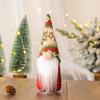 Creative Snowflake Knit Hat Christmas Gnome Ornament