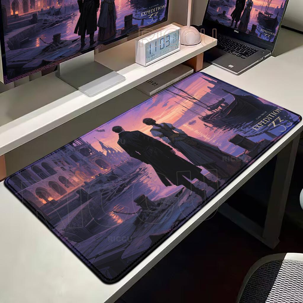 Clair Obscur Expedition 33 Коврик для мыши Клавиатура Коврик для мыши Большой Игровой коврик для мыши Игровые аксессуары XXL Коврик для стола PC Cabinet 90x40CM