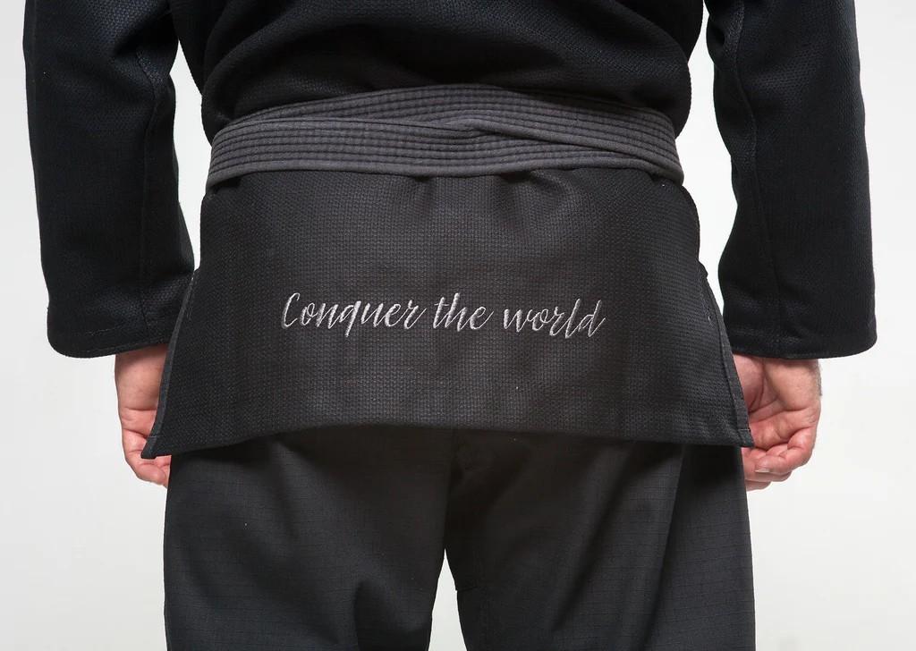 Atama Gi / Kimono BJJ Men's Mundial Black A1