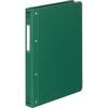 KOKUYO File Binder, Cloth Cover, B5 Size, Vertical, with Metal Corners, 26 Holes, Holds 100 Sheets, Green, Ha-110G