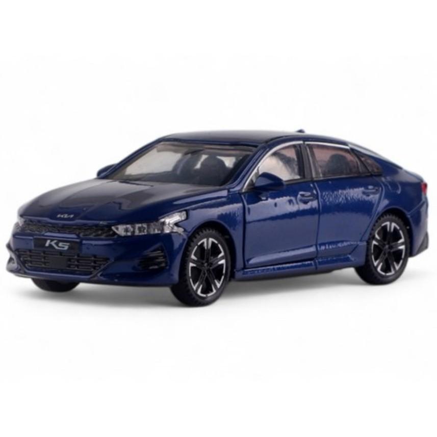 Официальная литая модель автомобиля Kia K5 2022 года (Белый / Черный / Синий 3 Цвета)