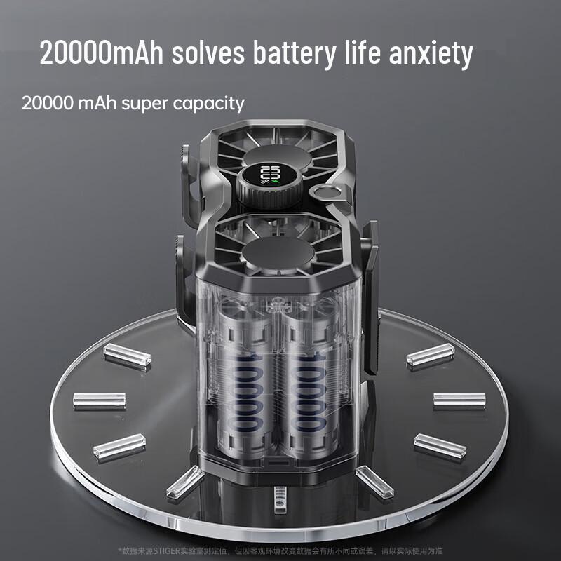 Portable USB Rechargeable Waist Fan