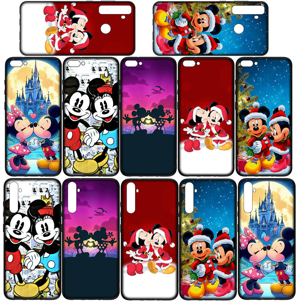 For Samsung Galaxy S24 S23 iPhone 16 15 14 Xiaomi Redmi Note 13 12 11 10 8 Plus 9 Pro Max X XR Case Minnie Comics Mickey Cute Mouse OPPO Huawei Cover
