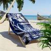 Kansas City Print Beach Towel, Large Soft Quick Dry Towel for Beach Camping Swimming