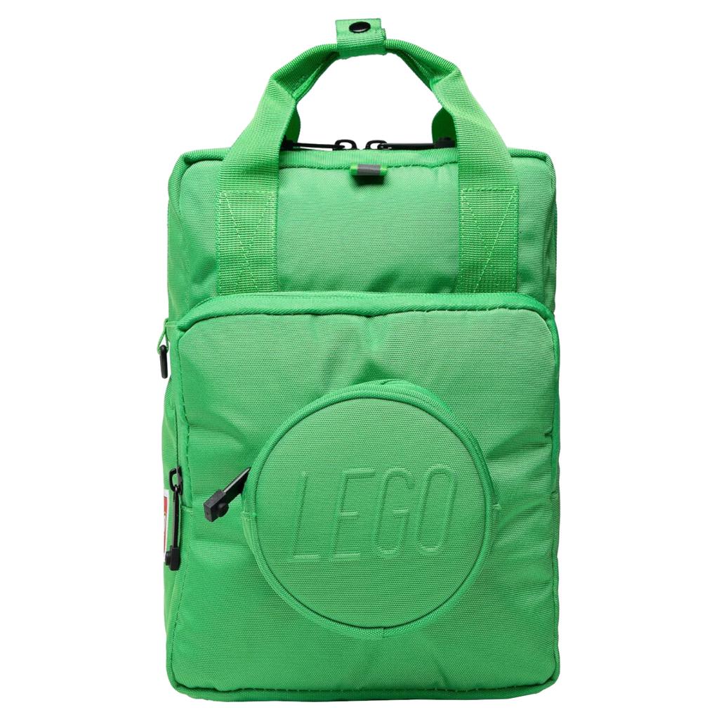 LEGO Brick 1x1 Kids Backpack, for Boy green Backpack