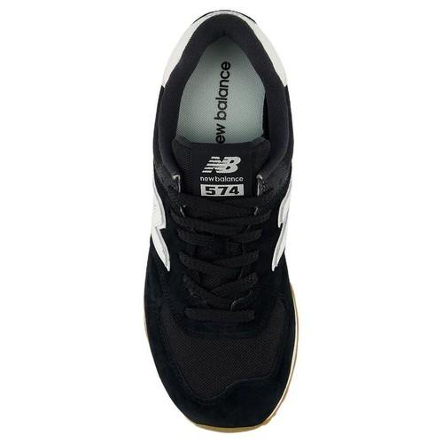New Balance 574 Черный Белый Резина - U574RAB