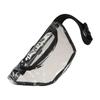 Waterproof Transparent Waist Bag Water-Sprinkling Festival Half Moon Belt Bag PVC Chest Bag Banana Storage Bag Shoulder Bag