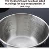 8Pcs Stackable Spoons Measuring Cups Measuring Spoons Set Scaled Baking Tools  Cooking